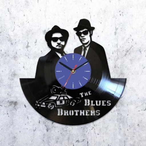 Vinyl clock The Blues Brothers