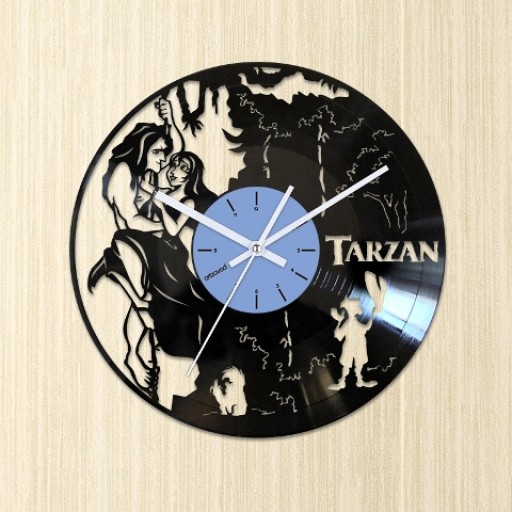  Виниловые часы Тарзан