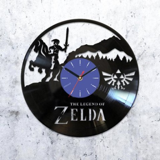 Vinyl clock The Legend of Zelda
